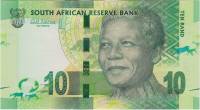 () Банкнота ЮАР (Южная Африка) 2012 год 10  ""   UNC